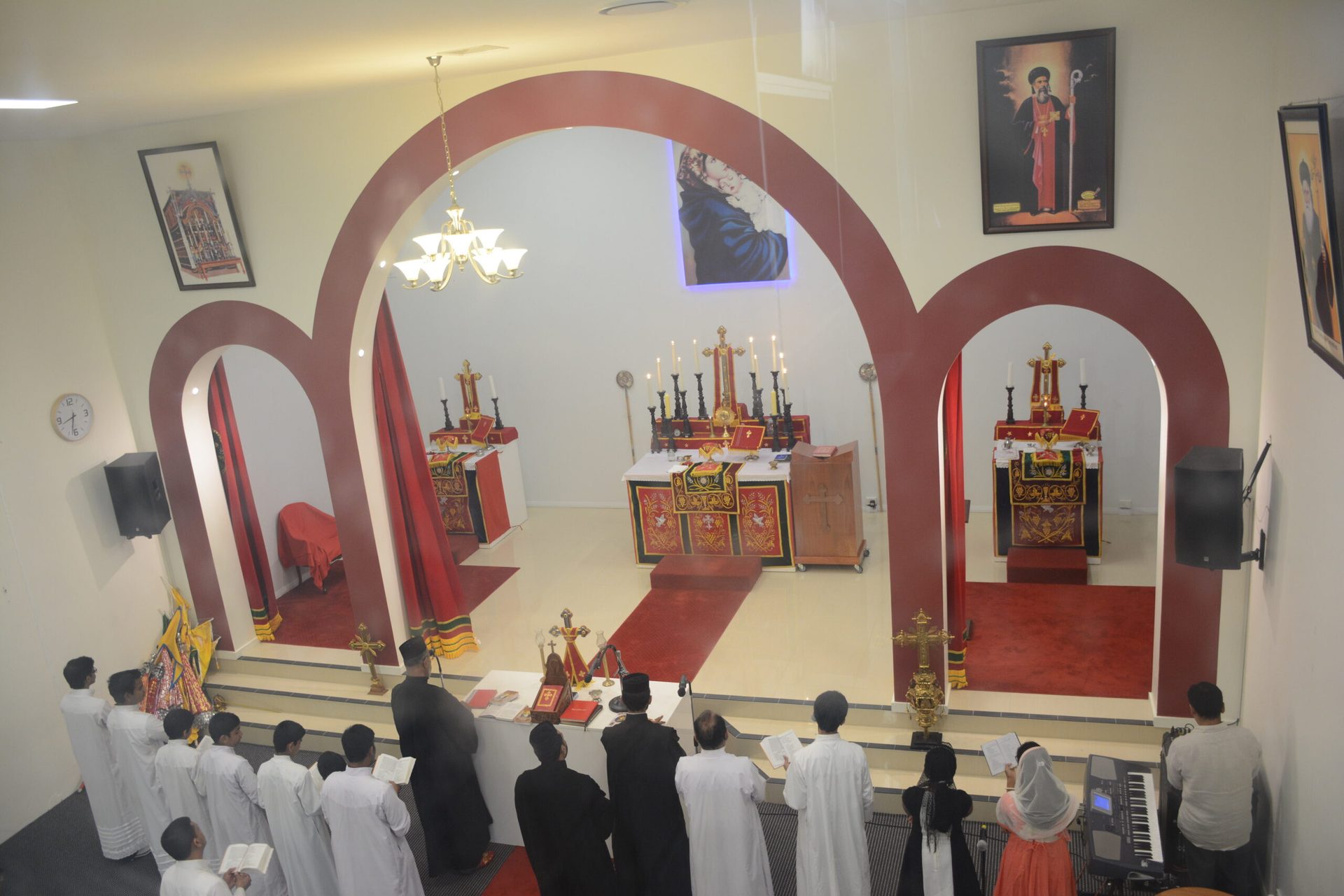 Holy Qurbana at St Mary's Jacobite Syrian Orthodox Church